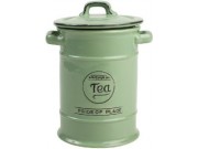 Pride of Place Tea Jar OLD GREEN (D115 x H180mm / 4.5 x 7")